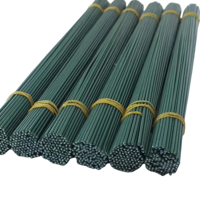 Florist Supply Bulk - 30/40cm Green Flower Stem Sticks DIY