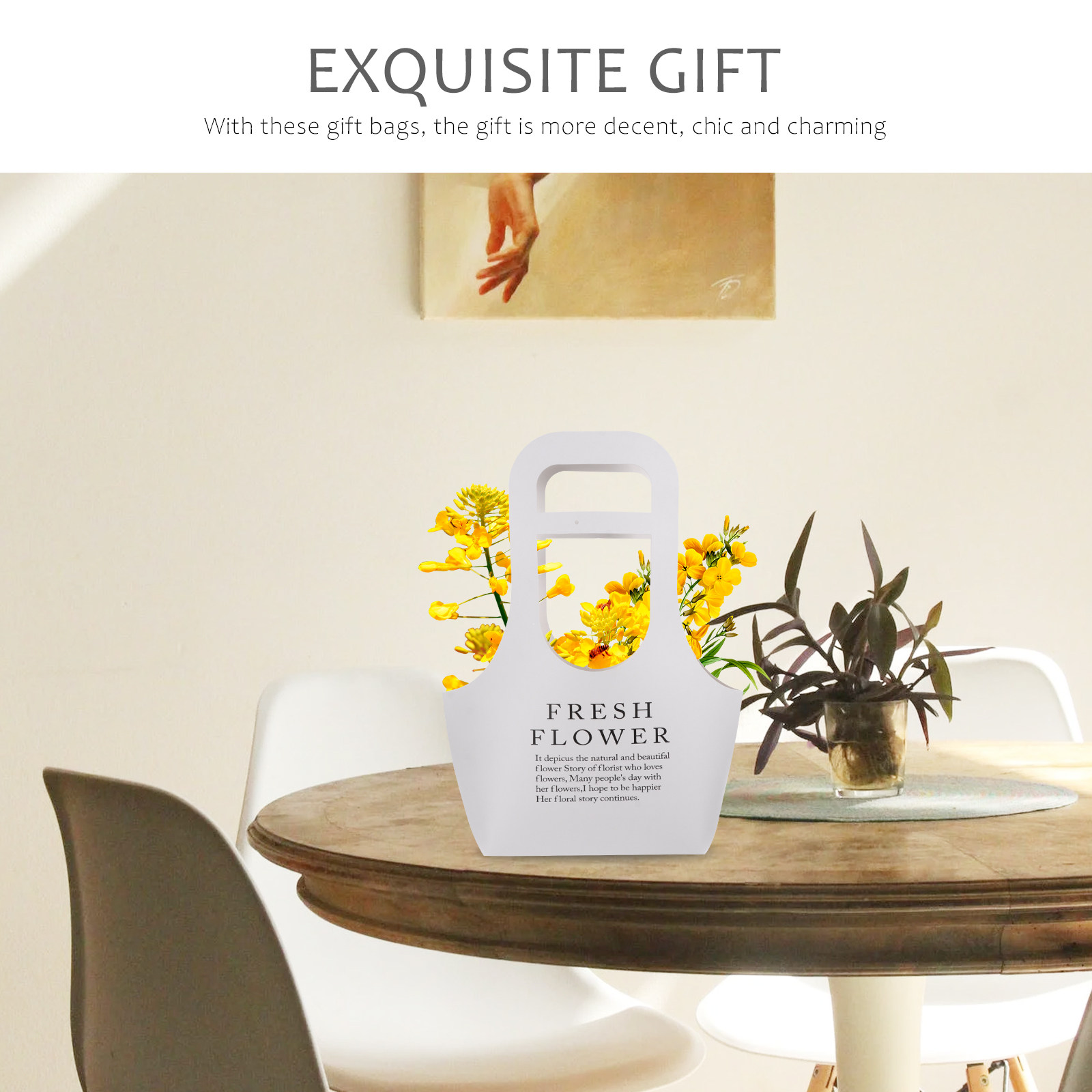 3Pcs Premium Delicate Flower P - Flower Wrap Kraft 评论和价格