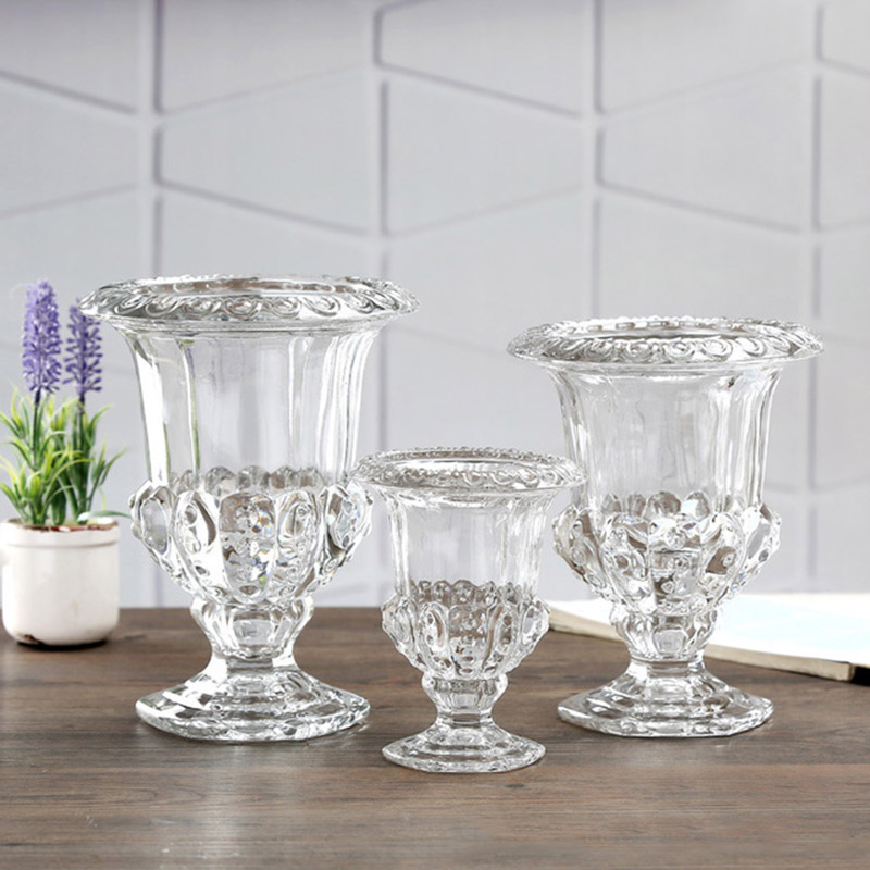 Clear Glass Flower Vase Stem P - Florist Supply Bulk 评论和价格