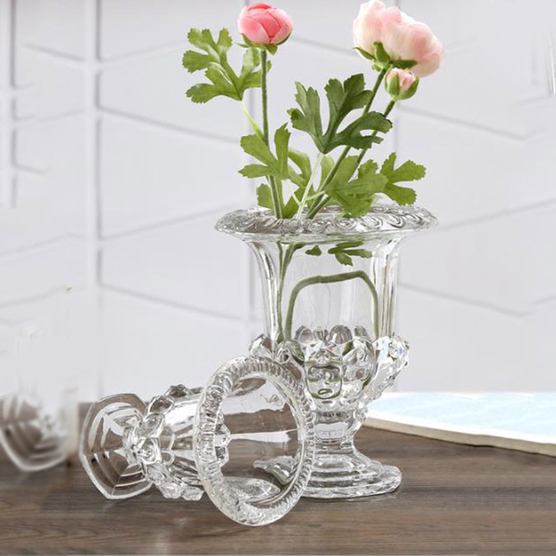 Clear Glass Flower Vase Stem P - Florist Supply Bulk 评论和价格