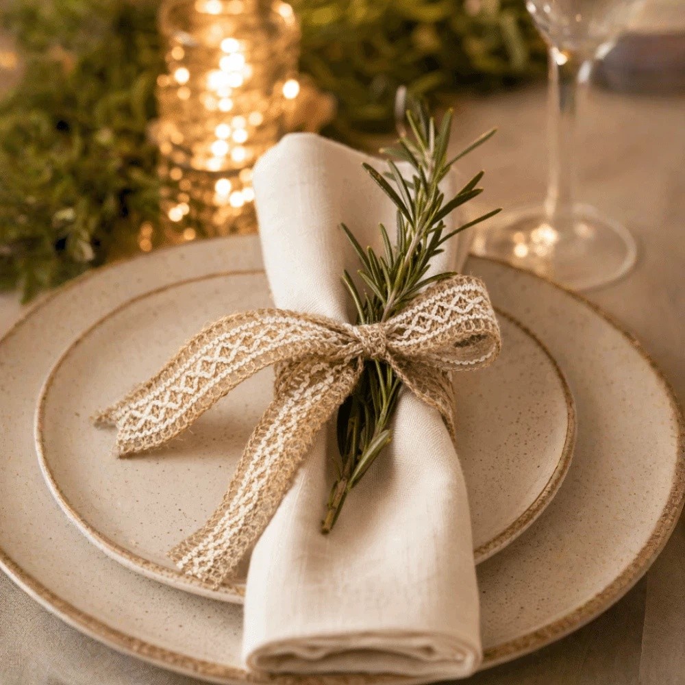 Boho Jute Burlap Ribbon Natura - Twine Jute Natural 评论和价格