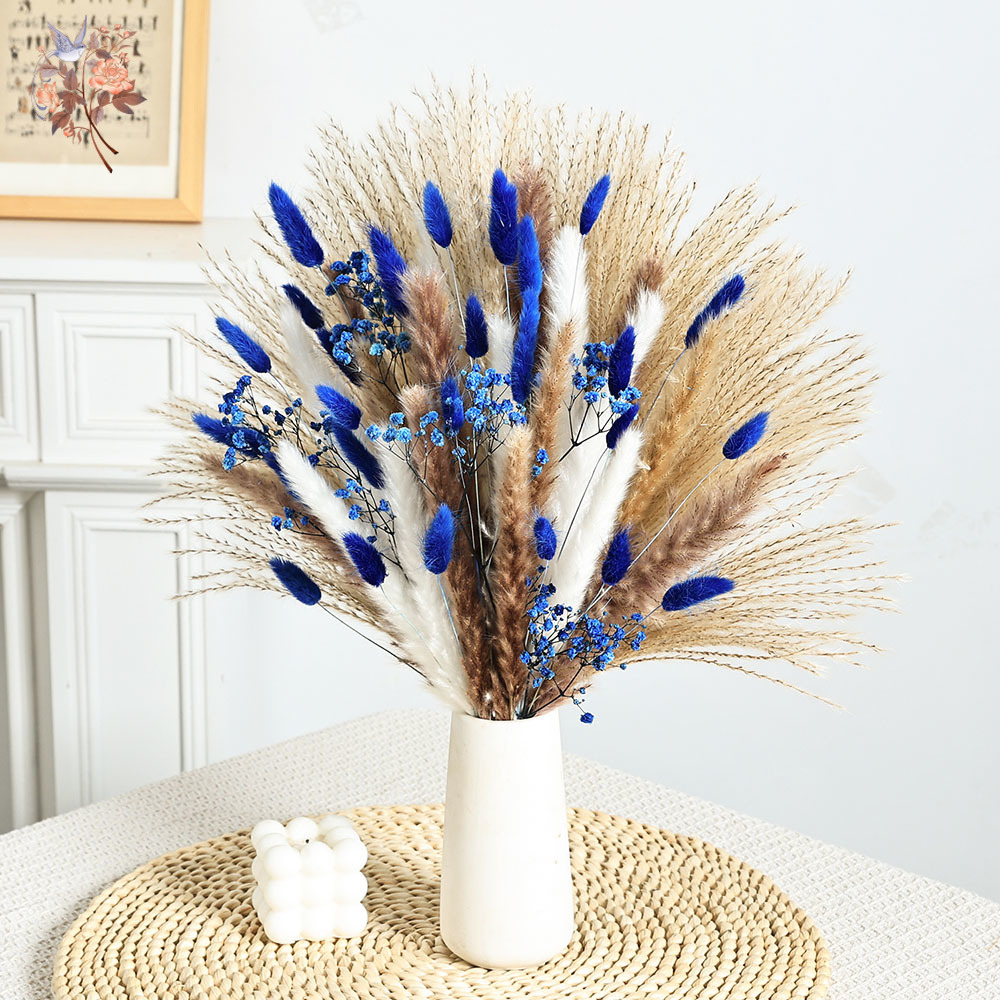 70 Stem Blue Fluffly Rabbit Ta - Florist Supply Bulk 评论和价格