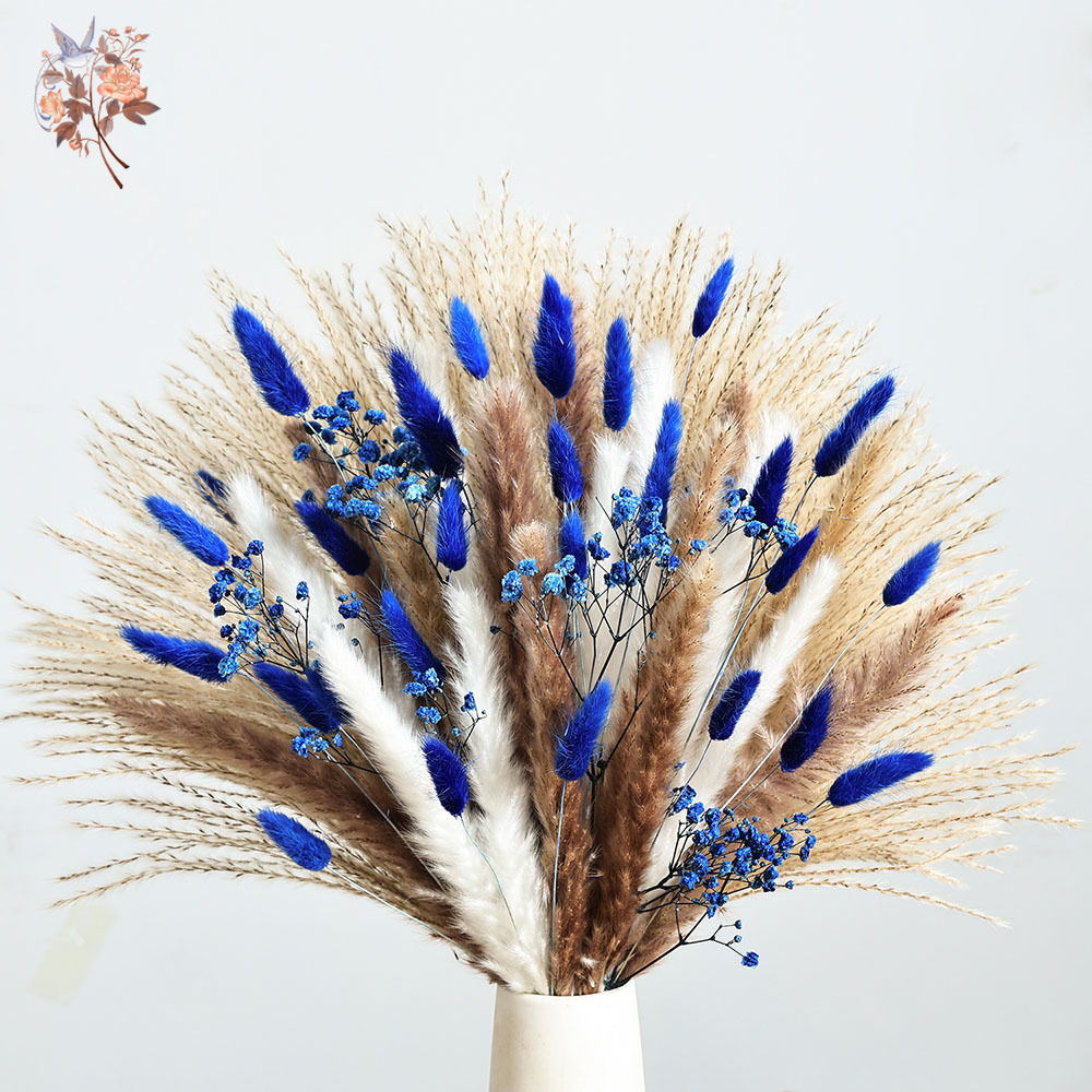 70 Stem Blue Fluffly Rabbit Ta - Florist Supply Bulk 评论和价格