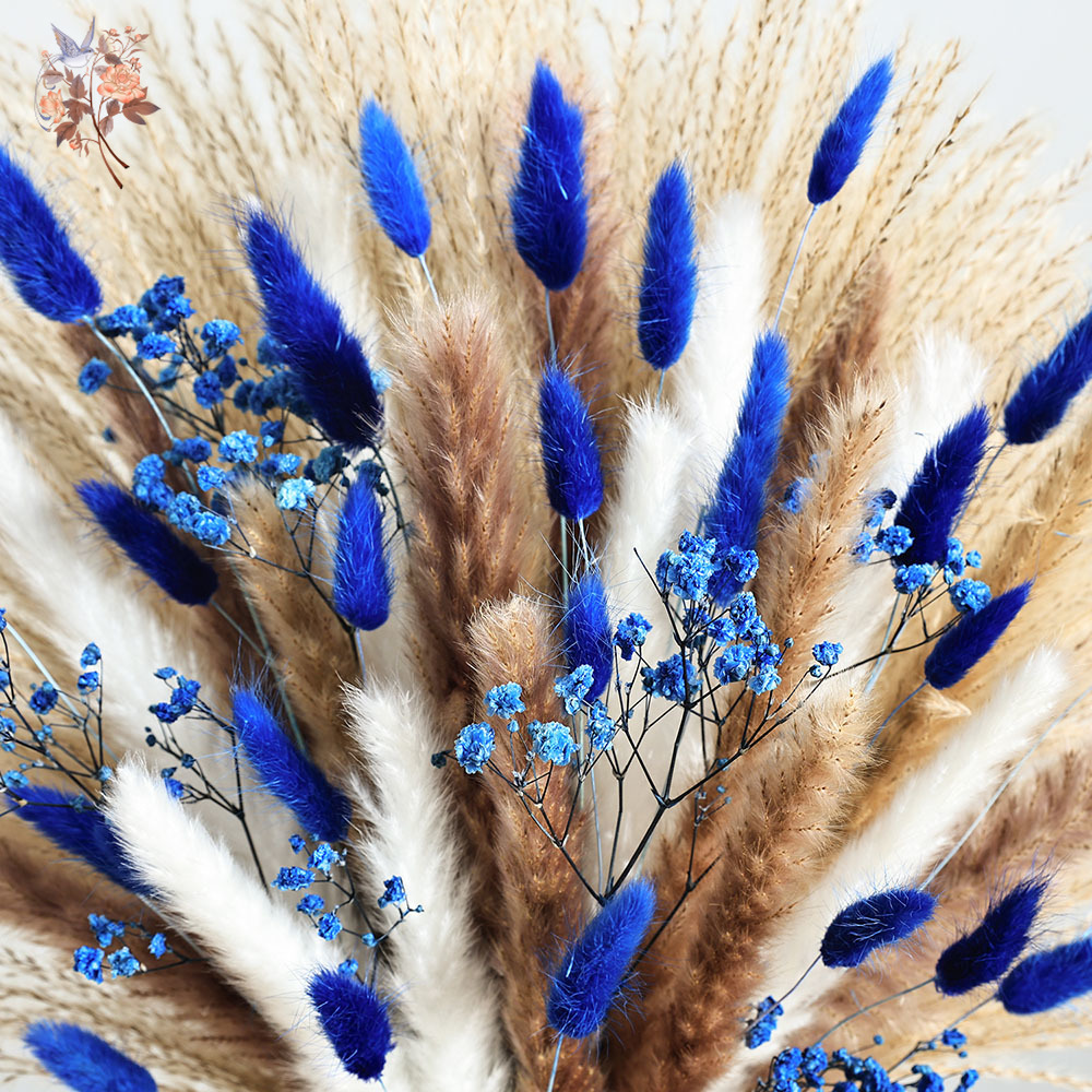 70 Stem Blue Fluffly Rabbit Ta - Florist Supply Bulk 评论和价格