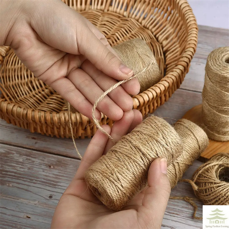 50/100M 2mm Natural Jute Rope  - Twine Jute Natural 评论和价格