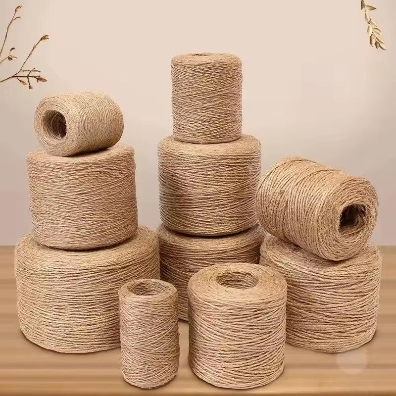 100M Natural Vintage Jute Rope - Twine Jute Natural 评论和价格