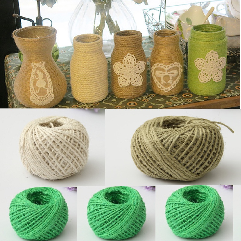 50m Natural Jute Twine for Art - Twine Jute Natural 评论和价格