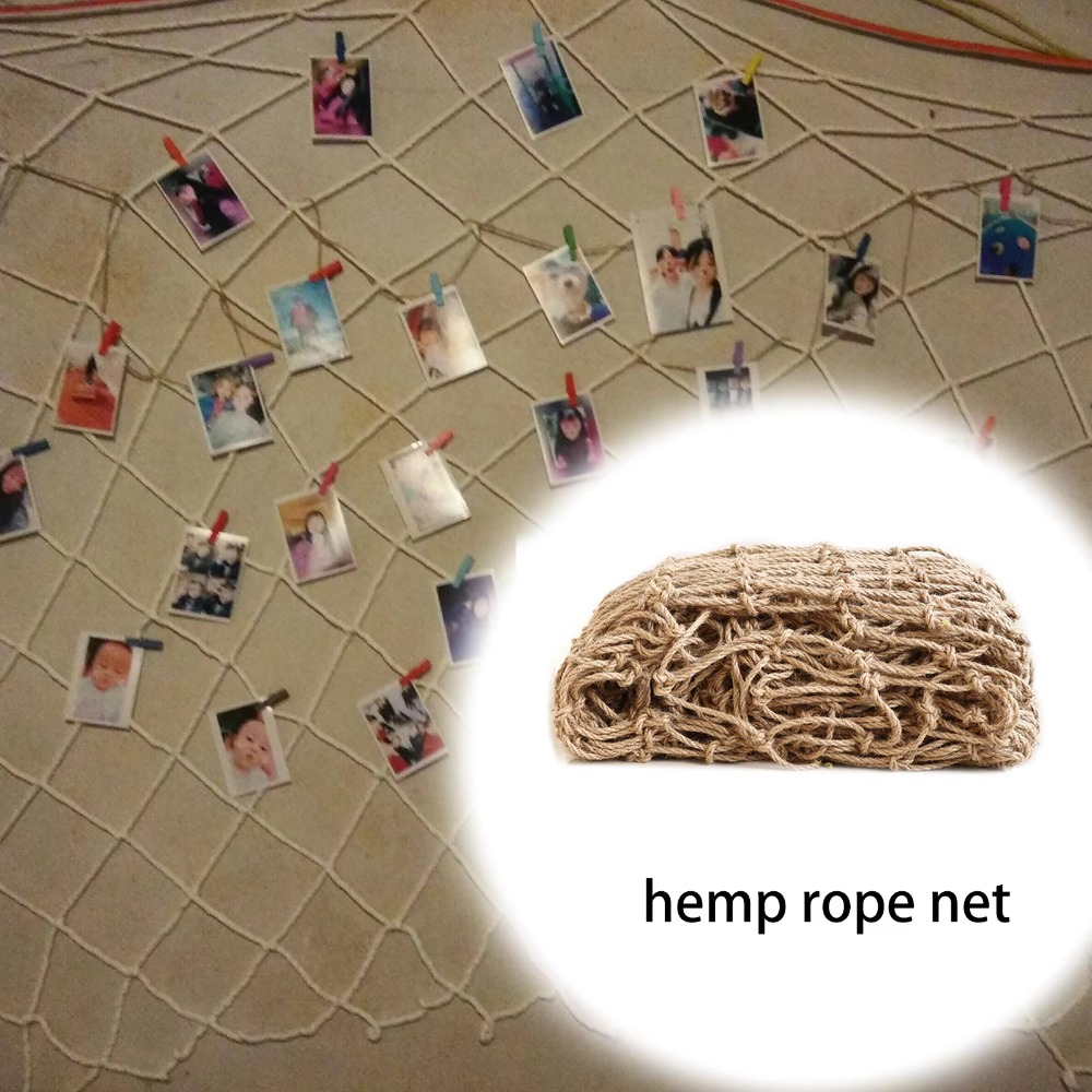 Hemp Rope Climbing Net Nature  - Twine Jute Natural 评论和价格