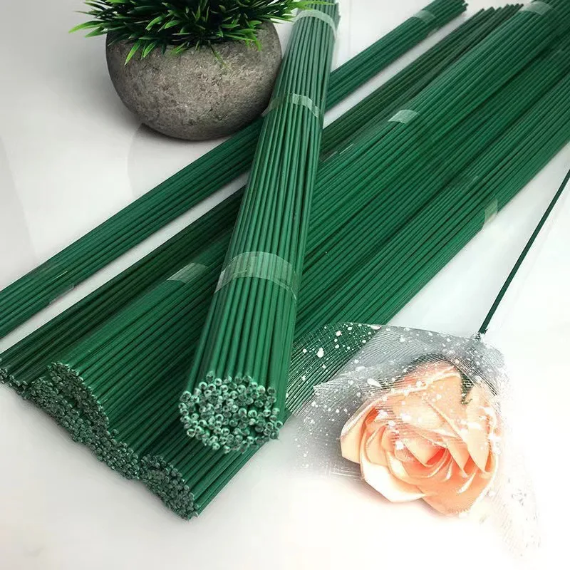 30/40cm Green Flower Stem Stic - Florist Supply Bulk 评论和价格
