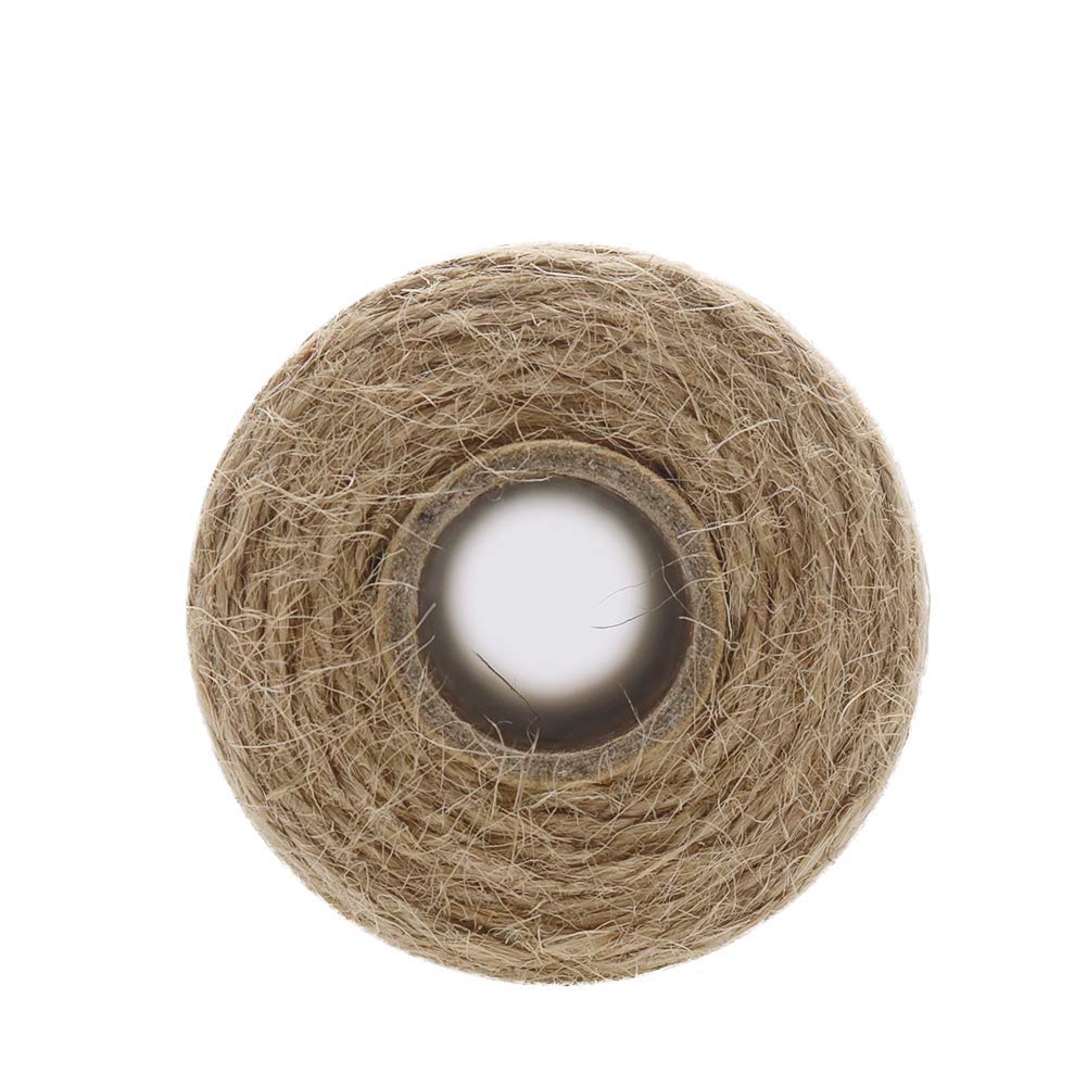 2Pcs X 333 Feet 2Mm 3Ply Jute  - Twine Jute Natural 评论和价格