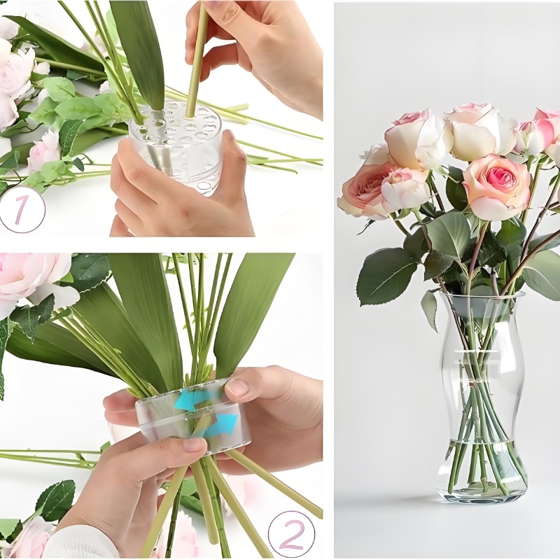 Spiral Stem Holder Sturdy Clea - Florist Supply Bulk 评论和价格