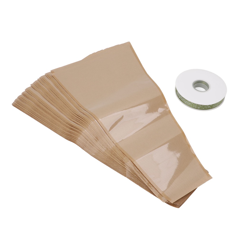 50Pcs DIY Craft Light coffee F - Flower Wrap Kraft 评论和价格