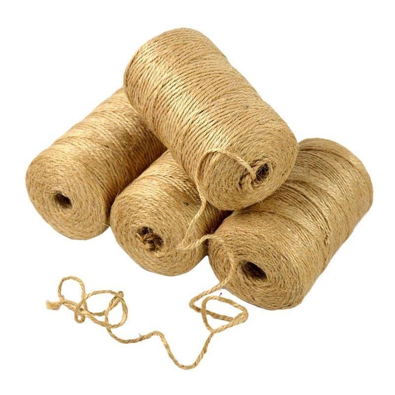 Jute Twine 100M Natural Sisal  - Twine Jute Natural 评论和价格